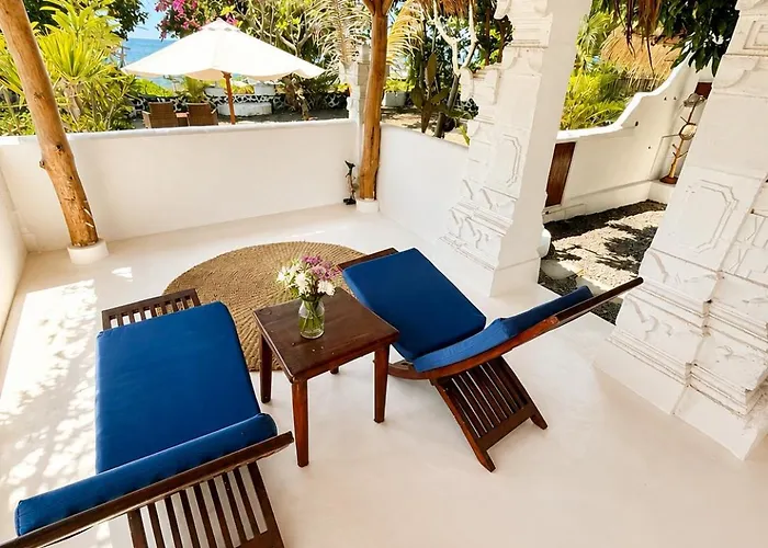 The Hidden Escapes Amed- 2br Beachfront With Direct Access Villa